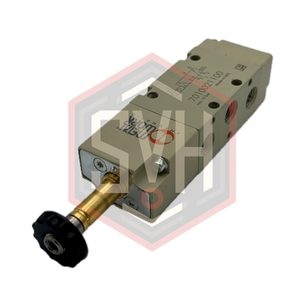 [7010021100] S70 VALVE 1/8 5/2 SOL/SPR (OSR)