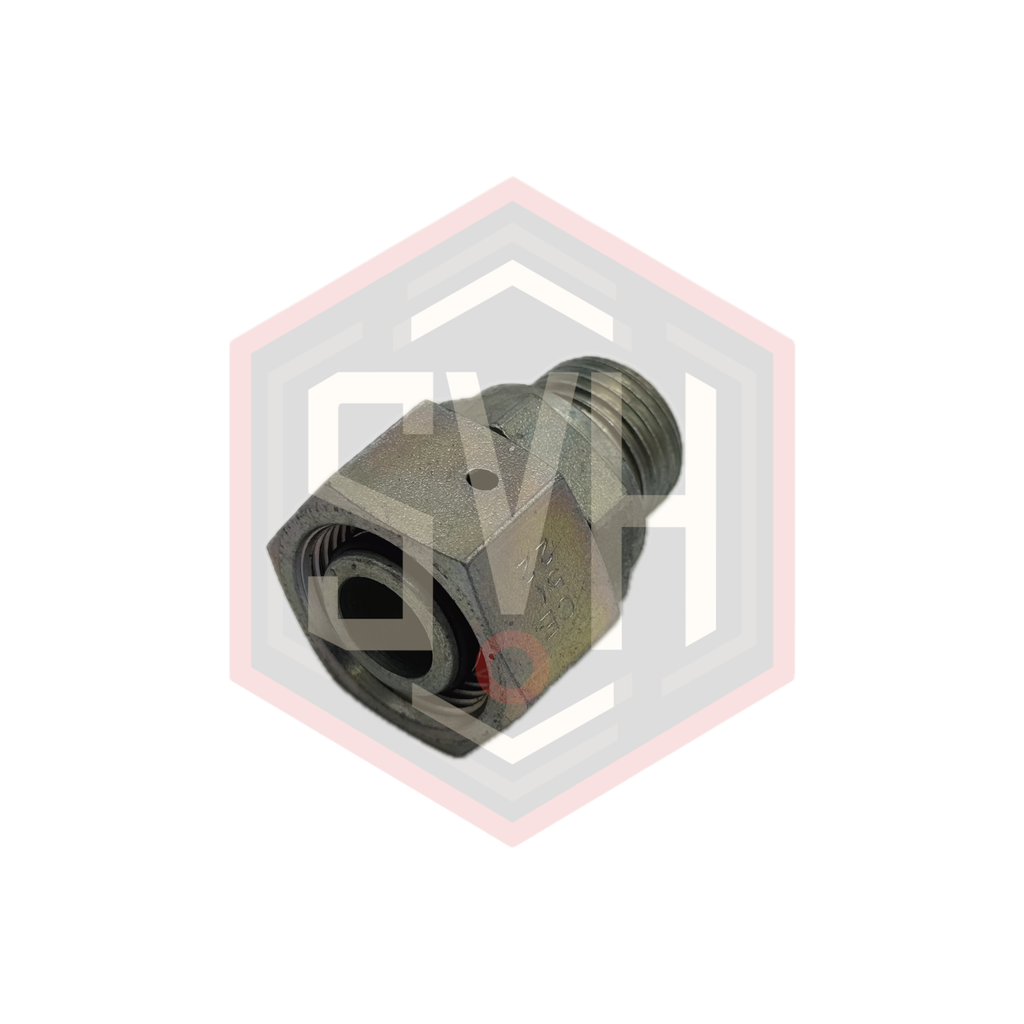  MALE STANDPIPE WITH ELASTOMER SEAL 18L - 1/2 BSPP - DIN 2353 