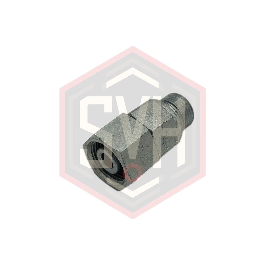  MALE STANDPIPE WITH ELASTOMER SEAL 10S - 3/8 BSPP - DIN 2353 