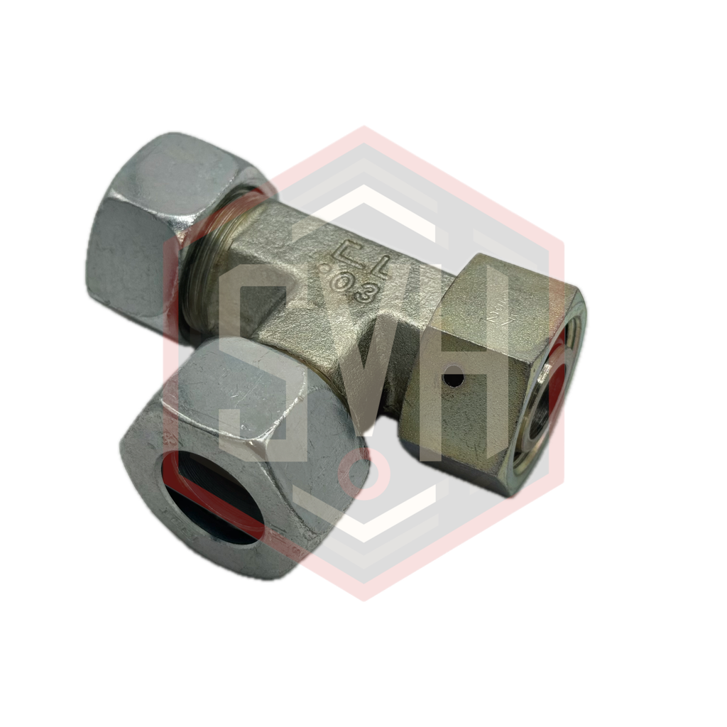  ADJUSTABLE RUN TEE 18L - DIN 2353 