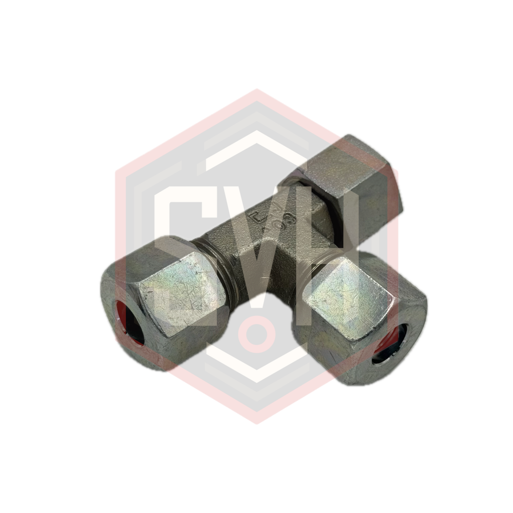  ADJUSTABLE RUN TEE 8S - DIN 2353 