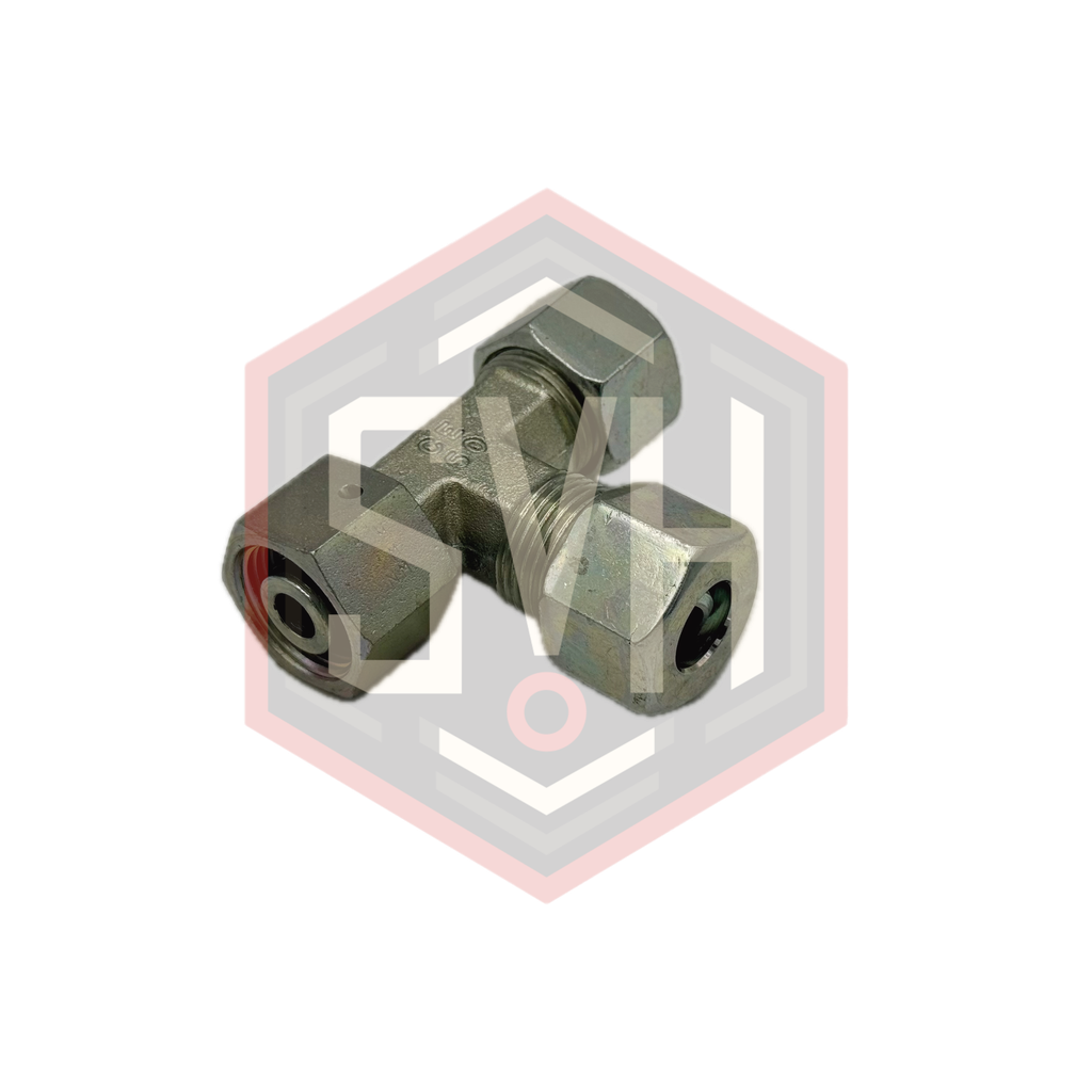  ADJUSTABLE RUN TEE 12S - DIN 2353 