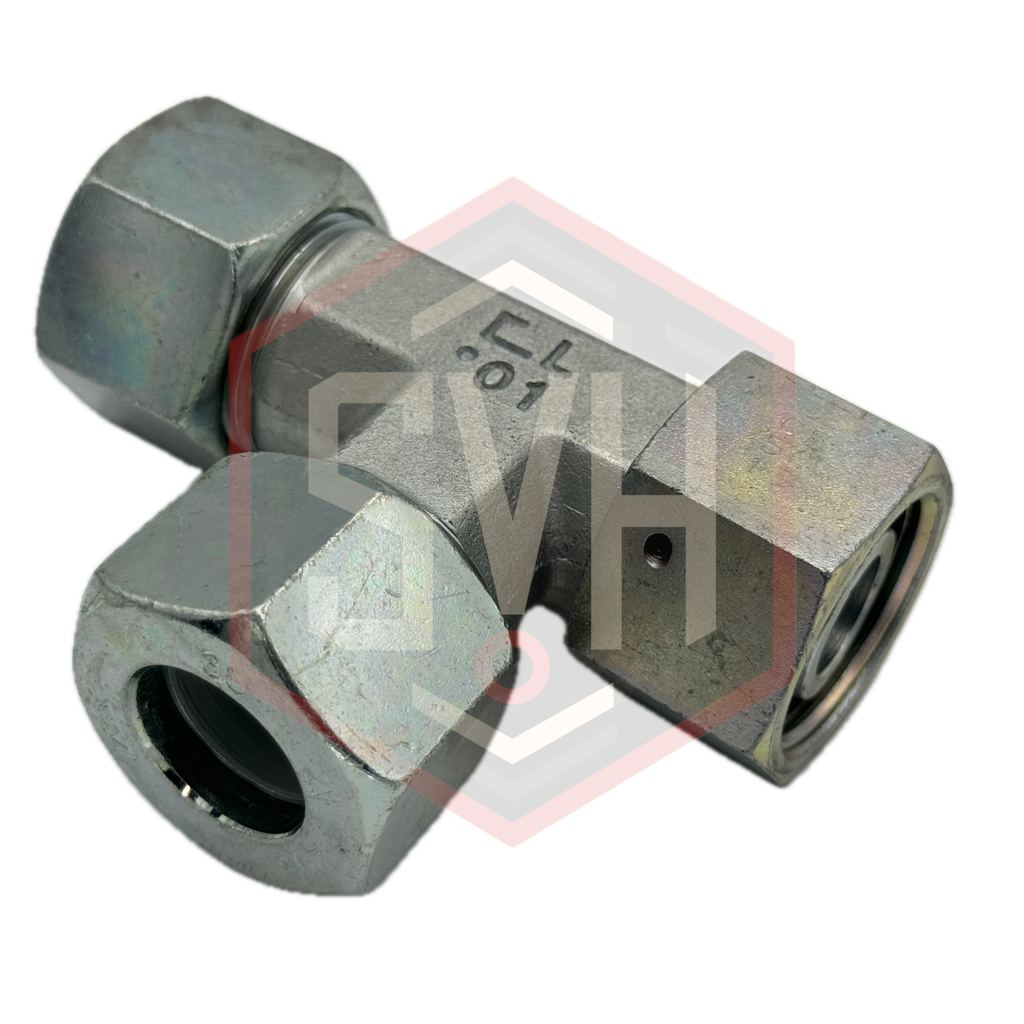  ADJUSTABLE RUN TEE 20S - DIN 2353 