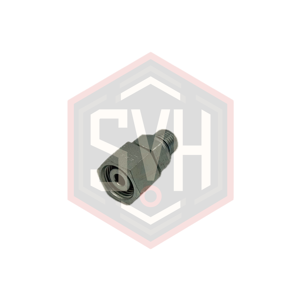  MALE STANDPIPE WITH ELASTOMER SEAL 12L - 1/4 BSPP - DIN 2353