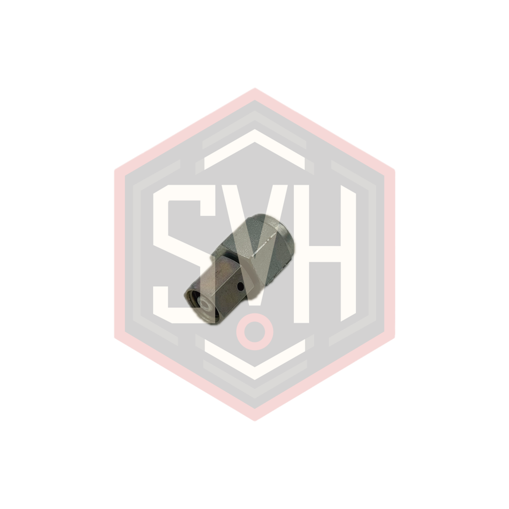  GAUGE COUPLING WITH SWIVEL NUT 6L-1/4 BSPP - DIN 2353  