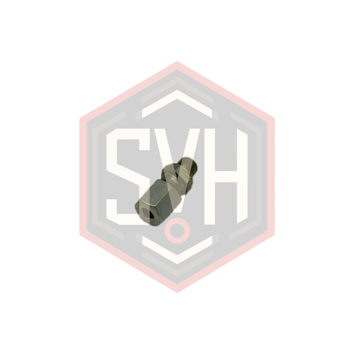 [100504]  MALE STUD COUPLING WITH ELASTOMER SEAL 6L - 1/8 BSPP - DIN 2353  