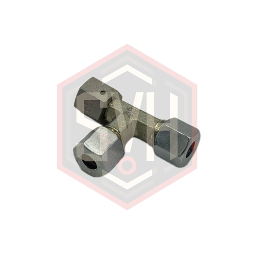 [604605]  ADJUSTABLE RUN TEE 8L - DIN 2353 