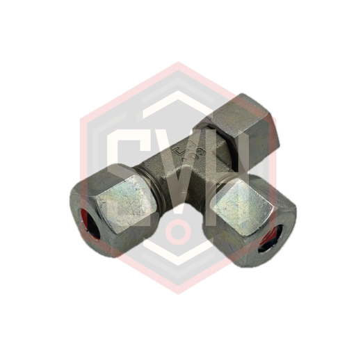 [604615]  ADJUSTABLE RUN TEE 8S - DIN 2353 