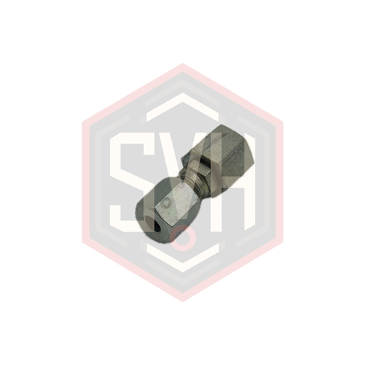 [605301]  REDUCING TUBE ADAPTER WITH SWIVEL NUT 8L-6L - DIN 2353 