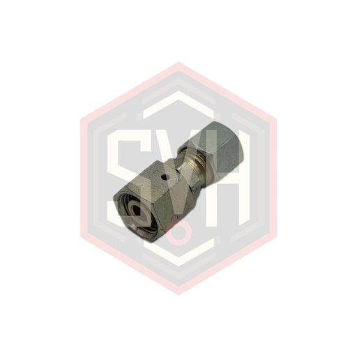 [605310]  REDUCING TUBE ADAPTER WITH SWIVEL NUT 10L-8L - DIN 2353 