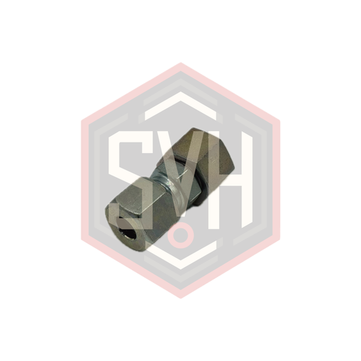 [605418]  REDUCING TUBE ADAPTER WITH SWIVEL NUT 12S-10S - DIN 2353 