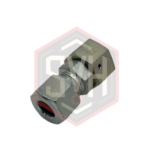 [605431]  REDUCING TUBE ADAPTER WITH SWIVEL NUT 16S-14S - DIN 2353 