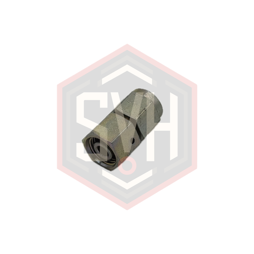 [606006]  GAUGE COUPLING WITH SWIVEL NUT 10L-1/4 BSPP - DIN 2353 