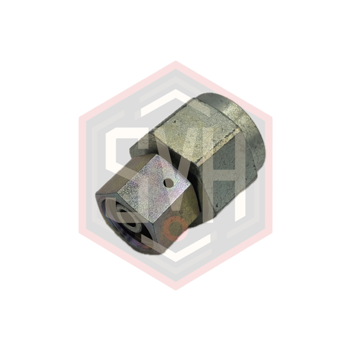 [606015]  GAUGE COUPLING WITH SWIVEL NUT 8S-1/2 BSPP - DIN 2353 